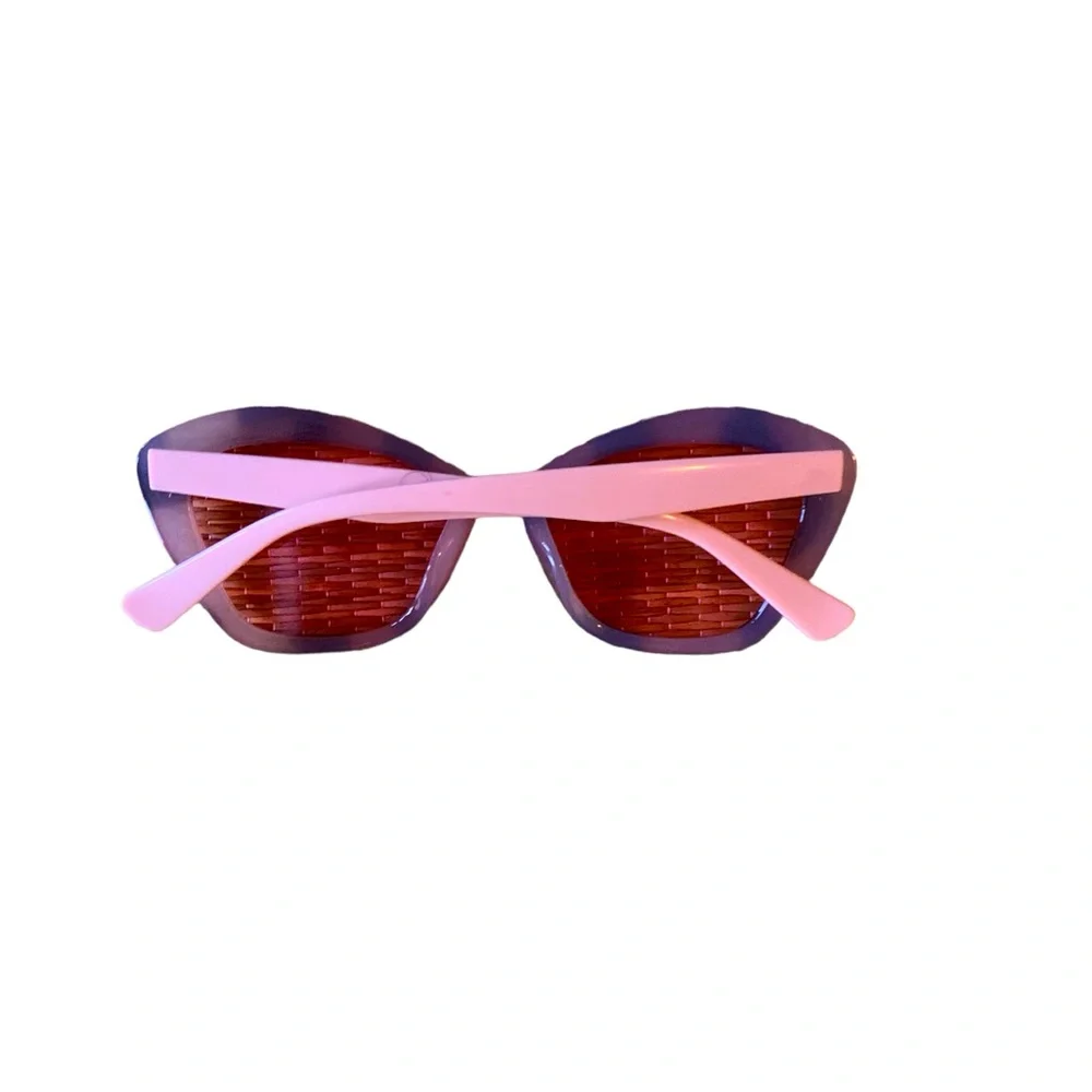 Cat Eye Leopard Sunglasses Women Color Pink